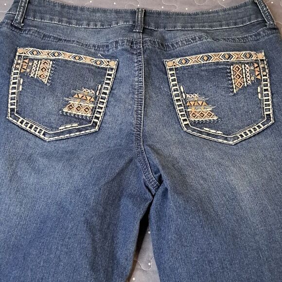 New Directions capri jeans size 12 - Picture 5 of 7